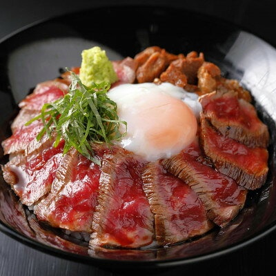 【ふるさと納税】あか牛丼(2人前)セット(あか牛モモ200g あか牛のたれ200ml)(美里町)【配送不可地域：離島】【1444419】 f433489-misato-10000984 熊本県美里町 サンプル画像3