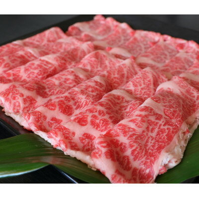 【ふるさと納税】厳選されたGI認証 くまもとあか牛 特選すき焼き用 500g(美里町)【配送不可地域:離島】【1502544】