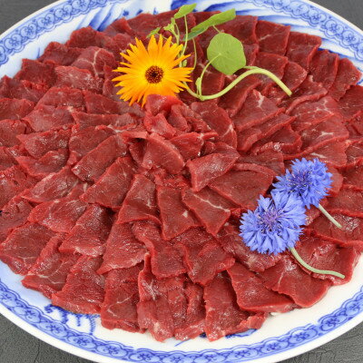【ふるさと納税】国産 上赤身馬刺し 600g(美里町)【配送不可地域：離島】【1653795】