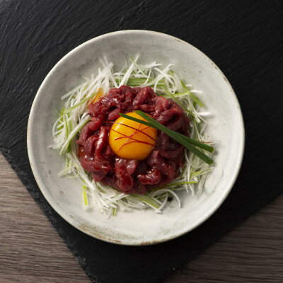 [お手軽!3個セット]フジチク国産馬刺しおつまみユッケ50g×3 合計150g(美里町)[配送不可地域:離島]