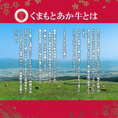 【ふるさと納税】GI　くまもとあか牛　すきやき　500g(美里町)【配送不可地域：離島】【1727271】 f433489-misato-10001240 熊本県美里町 サンプル画像3