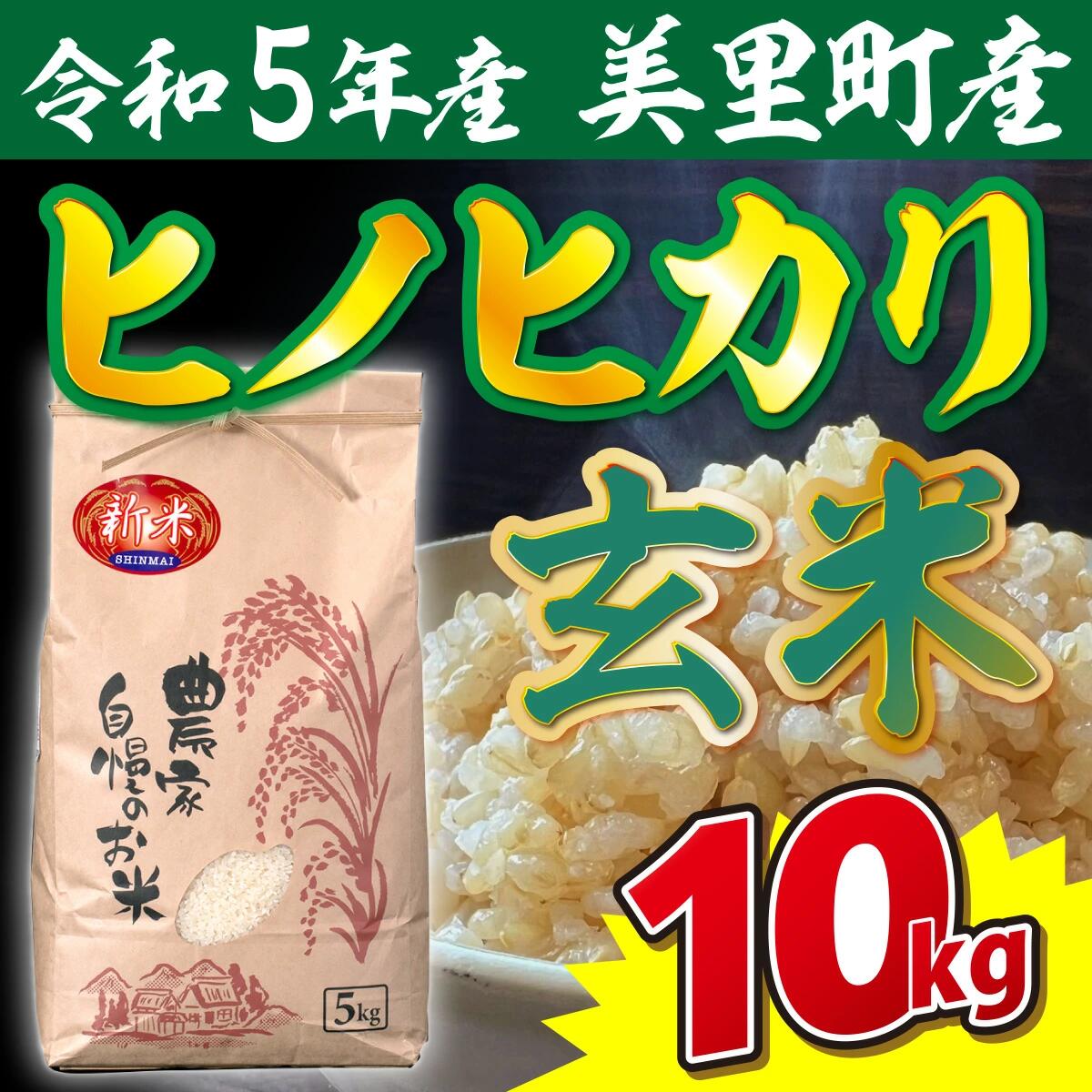 【ふるさと納税】 ヒノヒカリ 玄米 10kg 熊本 美里町