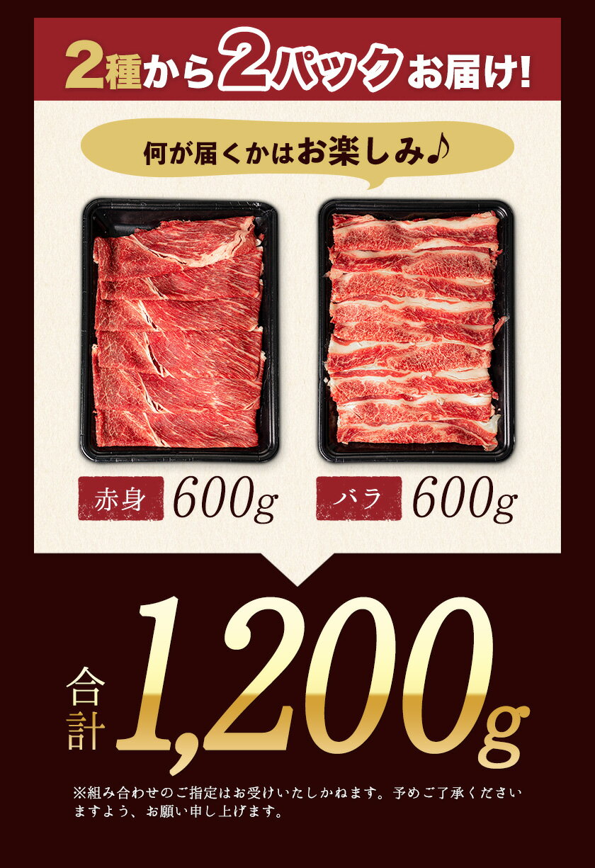 【ふるさと納税】訳あり 牛肉 切り落とし 赤身 1.2kg すき焼き 焼肉 牛丼 肉じゃが 肉豆腐 肉野菜炒め 福袋 和牛 あか牛 熊本県産 熊本 牛肉 規格外 不揃い《60日以内に順次出荷(土日祝除く)》送料無料 牛肉 九州 食品 お取り寄せ 福袋