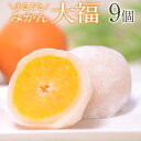 和菓子(大福)人気ランク13位　口コミ数「11件」評価「4.73」「【ふるさと納税】まるごとみかん大福 9個 玉東町産みかん使用 スイーツ お菓子 和菓子 白あん 冷凍 フルーツ 果物 お中元 贈答 ギフト《60日以内に出荷予定(土日祝除く)》送料無料 訳あり 定期便 でない」