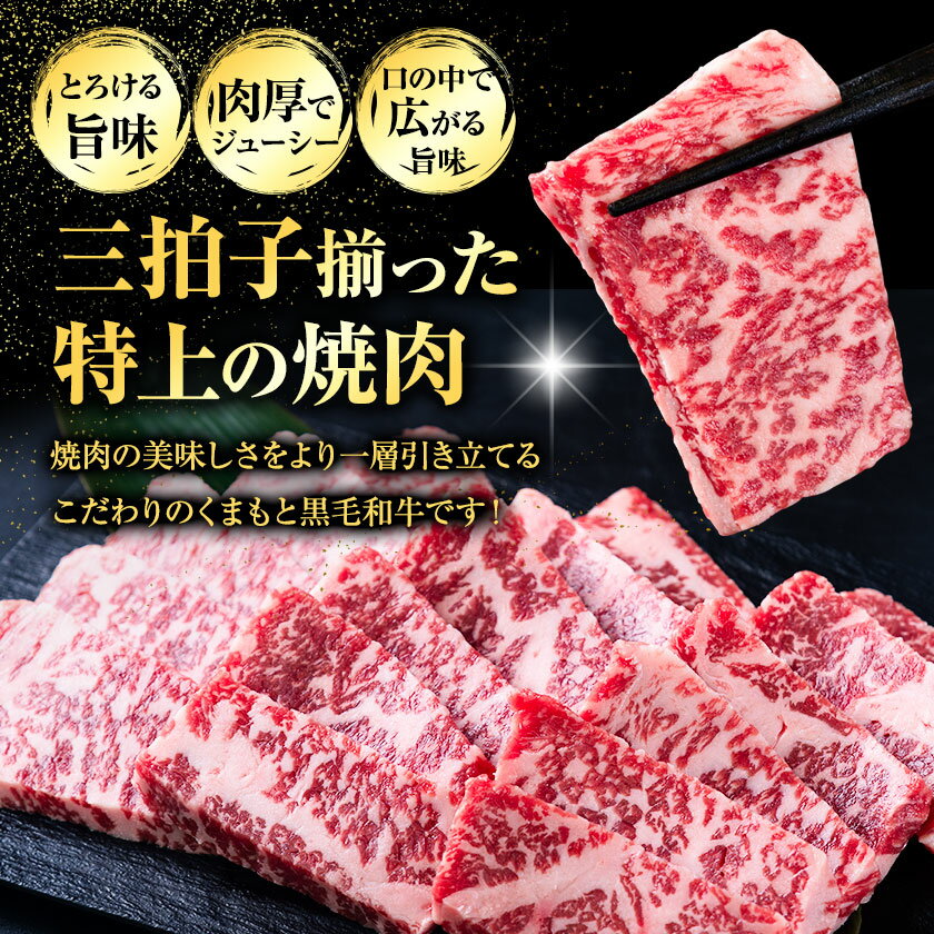 【ふるさと納税】くまもと黒毛和牛 上 ロース 焼肉 切り落とし 300g 600g 900g《30日以内に出荷予定(土日祝除く)》熊本県 南関町 上ロース 焼肉用 黒毛和牛 焼肉 肉 お肉 和牛 A5 A4 300g 小分け リブロース サーロイン