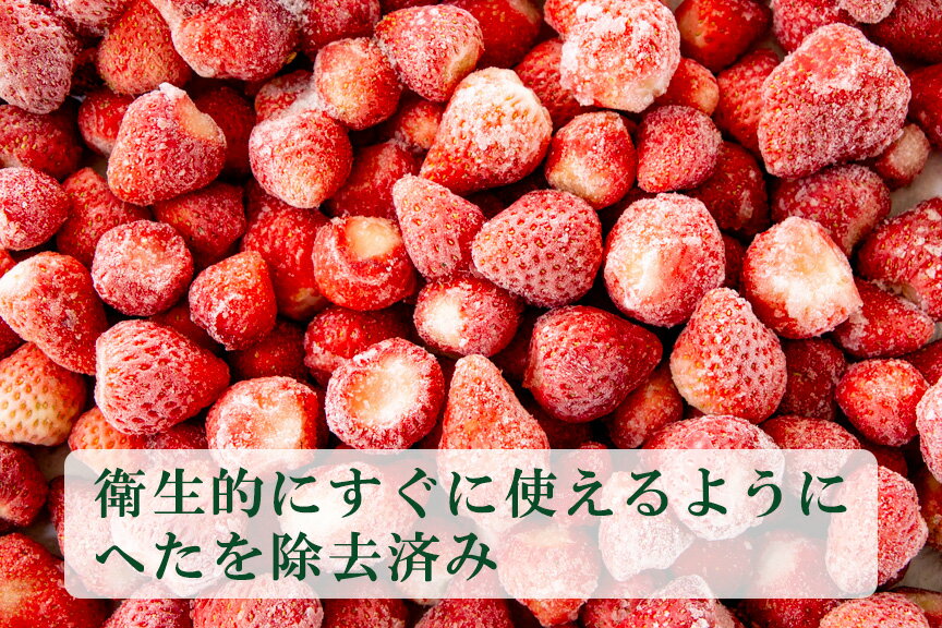 【ふるさと納税】農家直送 熊本県産 冷凍いちご 3kg 数量限定 朝摘み 南関町 冷凍 スムージーやジャムにも便利 送料無料 3