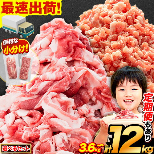 【ふるさと納税】定期便 あり 豚肉 切り落とし ( 切り落と