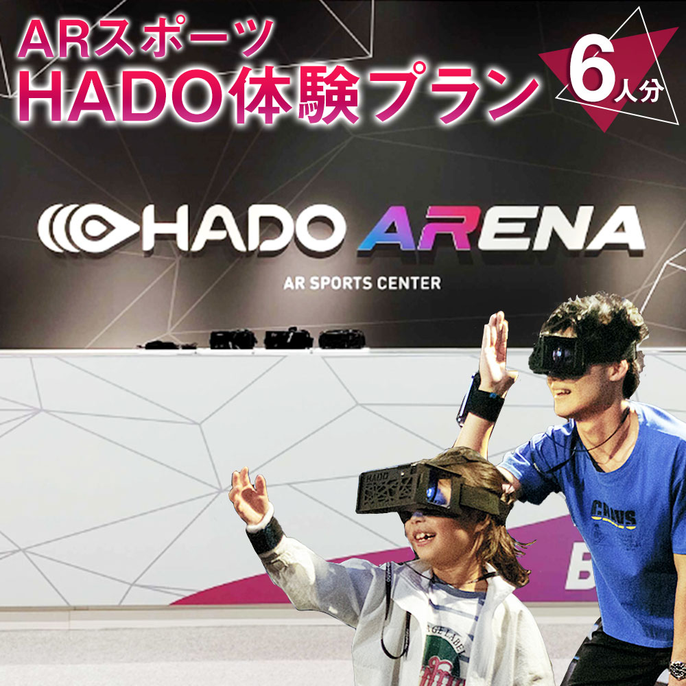 【ふるさと納税】ARスポーツ HADO体験プラン 6人分 HADO ハドー 体験 AR HADO菊陽店 HADO ARENAカリー...