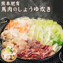 7位! 口コミ数「0件」評価「0」熊本肥育 熊本肥育馬肉のしょうゆ炊き (醤油・野菜・うどん付き) お鍋 鍋 しょうゆ炊き 馬肉 馬ホルモン 惣菜 冷蔵 九州 熊本県 菊陽町･･･ 