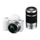 【ふるさと納税】【ホワイト】【台数限定】デジタル 一眼 カメラ VLOGCAM ZV-E10Y ダブルズーム レンズ キット ソニー / カメラ ソニー 一眼 ...