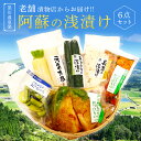 【ふるさと納税】 浅漬け 6点 セット 大根 きゅうり 茄子 ナス 長芋 グリーンボール キャベツ 白菜キムチ 漬物 キムチ 詰め合わせ 野菜 お取り寄せ ギフト 贈答用 黒川温泉 九州 熊本 阿蘇 南小国町 送料無料