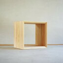 【ふるさと納税】<Foreque> 小国杉 キューブボックス ナチュラル 木製 天然木 無垢材 インテリア 家具 おしゃれ 贈答用 ギフト 熊本 阿蘇 南小国町...