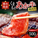 熊本県産 くまもとあか牛 焼肉用 500g 和牛 国産牛 肉 牛 焼肉 赤身 バーベキュー GI認証取得 ギフト 贈答用 熊本 阿蘇 南小国町 送料無料 《 出荷月指定 》