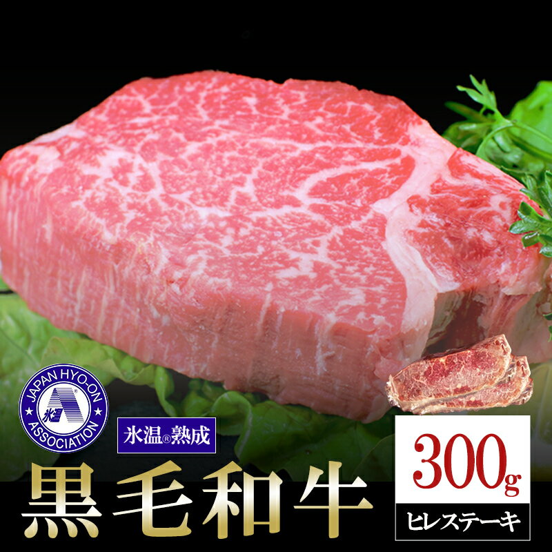 国産 熊本県産 黒毛和牛 数量限定 氷温(R)熟成 ヒレステーキ 300g 希少部位 高級 お肉 牛 牛肉 赤身 フィレ 牛ヒレ 冷凍 パック ご家庭 BBQ アウトドア お取り寄せ ご当地 グルメ 熊本 阿蘇 小国町 送料無料[地場産品:類型3(熟成肉)]