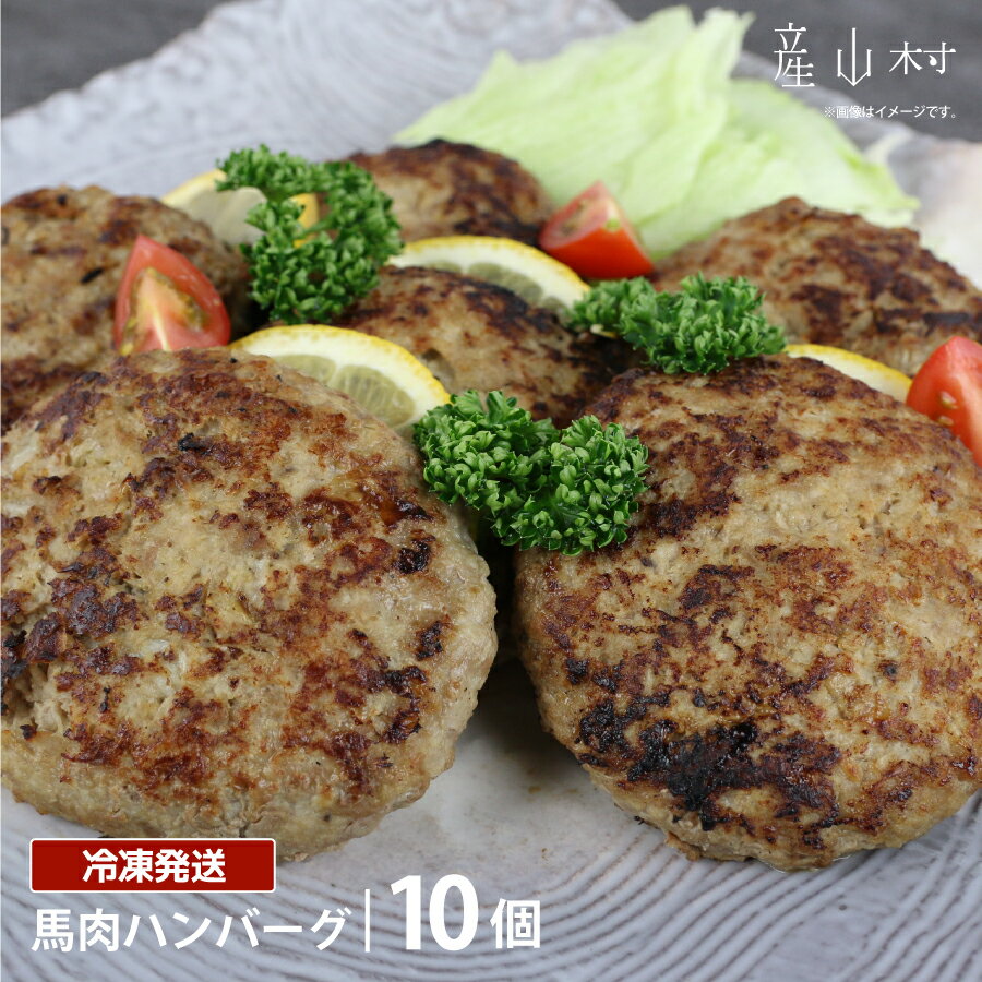 1位! 口コミ数「0件」評価「0」馬肉ハンバーグ　150g×10個 馬肉 ハンバーグ 熊本県 熊本 贈答 お歳暮 お中元 プレゼント 【b2-1417-2】