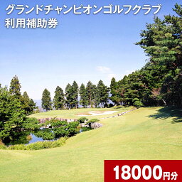 【ふるさと納税】グランドチャンピオンゴルフクラブ 利用補助券 18,000円分 1000円分×18枚 ゴルフクラブ ゴルフプレー ゴルフ 練習 金券 利用券 補助券 九州 熊本 阿蘇 西原村 送料無料