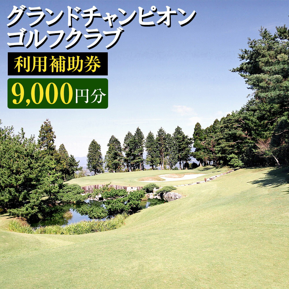 【ふるさと納税】グランドチャンピオンゴルフクラブ 利用補助券 9000円分 1000円×9枚 ゴルフクラブ ゴ...