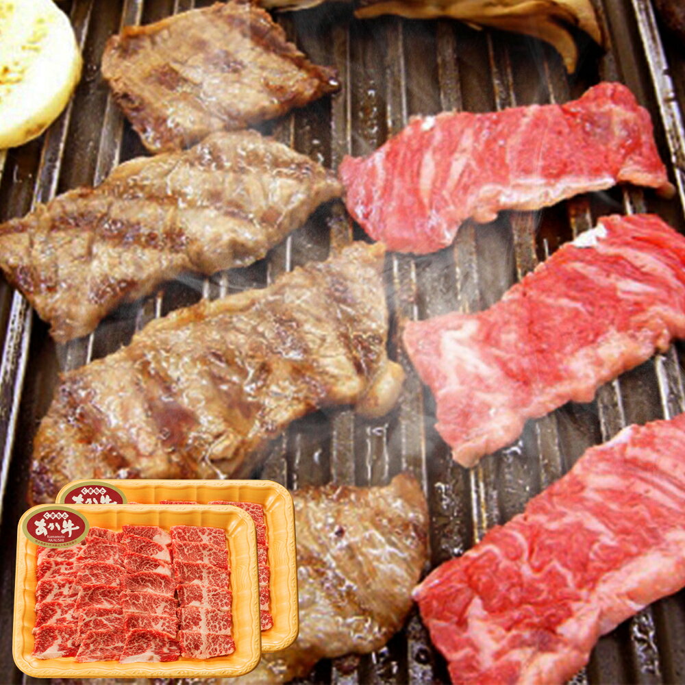 【ふるさと納税】熊本県産 あか牛 カルビ 焼肉用 合計600g 300g×2パック 肉 お肉 牛肉 和牛 赤牛 褐毛和牛 焼き肉 BBQ やきにく 冷凍 送料無料