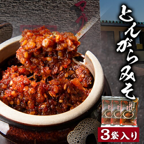 7位! 口コミ数「0件」評価「0」とんがらみそ 3個入り《30日以内に出荷予定(土日祝除く)》熊本県 南阿蘇村 マグマ食堂 ラーメン店 人気店オリジナル 調味料 ソース ドレ･･･ 