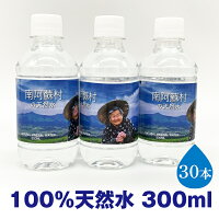 【ふるさと納税】南阿蘇村天然水300mlペットボトル×30本(かなばあちゃんラベル)