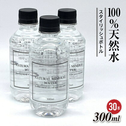 南阿蘇村天然水300mlペットボトル×30本(スタイリッシュラベル)