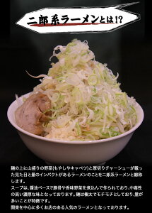 【ふるさと納税】熊本県 御船町 めん屋大仙 ラーメン3食セット 二郎系 醤油豚骨 《60日以内に出荷予定(土日祝除く)》送料無料