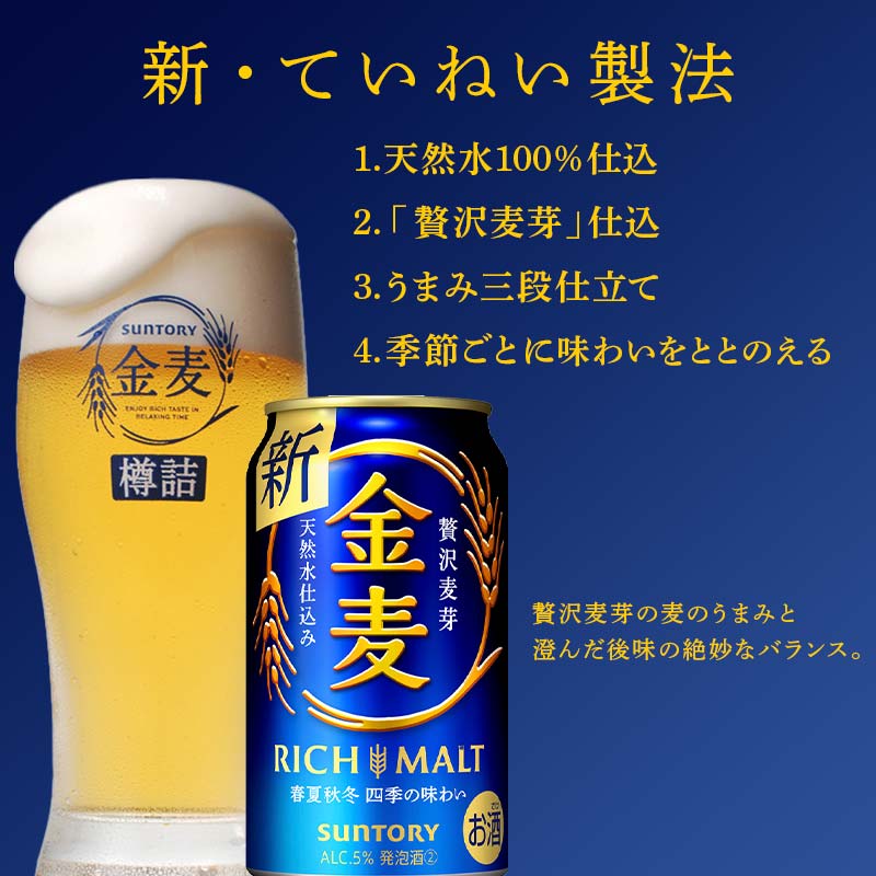 【ふるさと納税】サントリー金麦＆あか牛切り落としセット(金麦350ml×24本、あか牛切り落とし1.2kg) ビール ブランド牛 あか牛 切り落とし 小分け セット 詰合せ 牛肉 牛 肉 ご当地 グルメ 酒 アルコール 食品 FKK19-04C