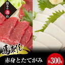 【ふるさと納税】馬刺し 赤身とたてがみ6食セット 栗山屋 馬刺 小分け 赤身 モモ ブロック たてがみ コーネ タレ 馬刺し セット 詰合せ 馬肉 馬 肉 おつ...