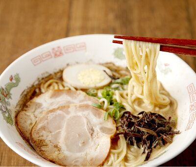 熊本県益城町 【ふるさと納税】製麺所の味 益城ラーメン 4食入り×2箱 計8食 とんこつラーメン 豚骨 拉麺 熊本県 国産 送料無料 画像3