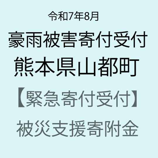 【ふるさと納税】【令和7年8月豪雨被害支援緊急寄附受付】熊本県山都町災害応援寄附金（返礼品はありません）のサムネイル