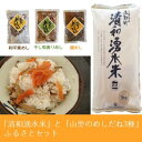 【ふるさと納税】清和湧水米ふるさとセットB 【お米・ヒノヒカ