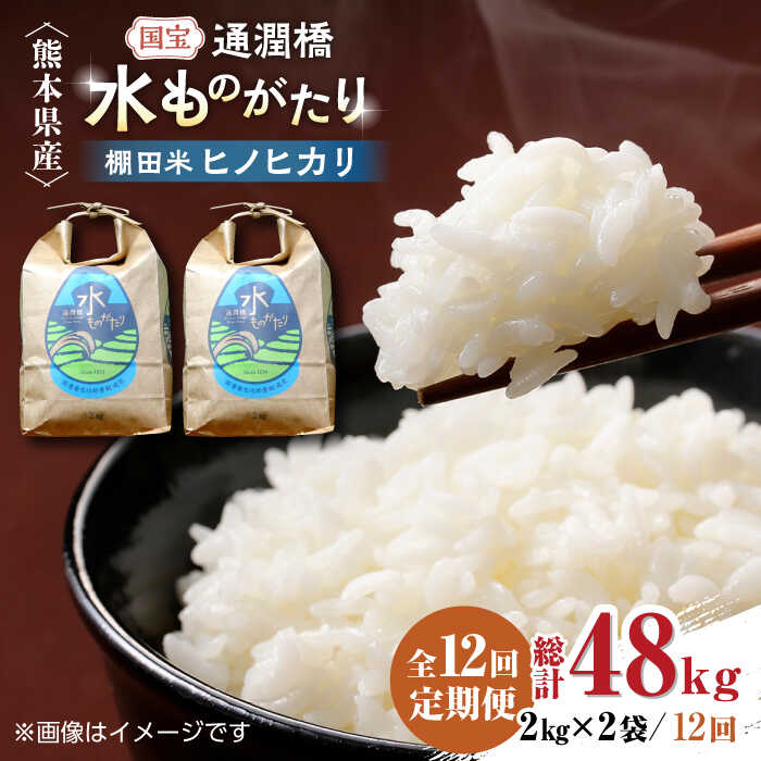 【ふるさと納税】【全12回定期便】令和5年産 通潤橋 水もの