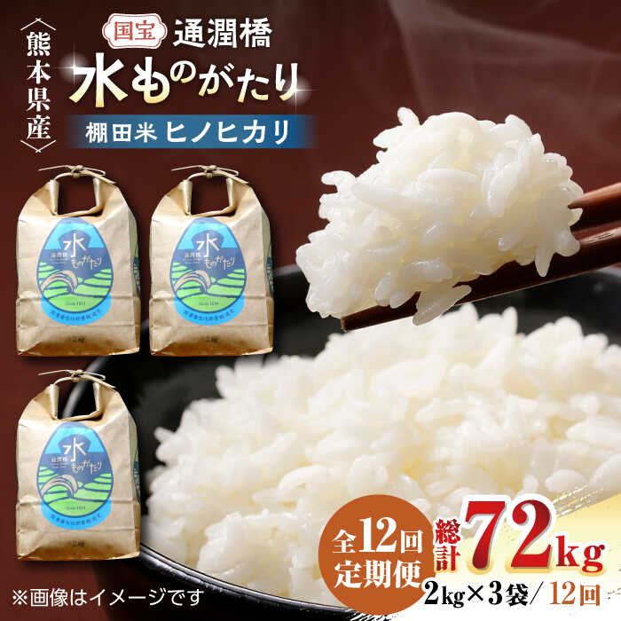 令和5年産 通潤橋 水ものがたり 棚田米 6kg (2kg×3袋) お米 白糸台地 熊本産 特別栽培米 定期便 188000 188,000 188000円 188,000円