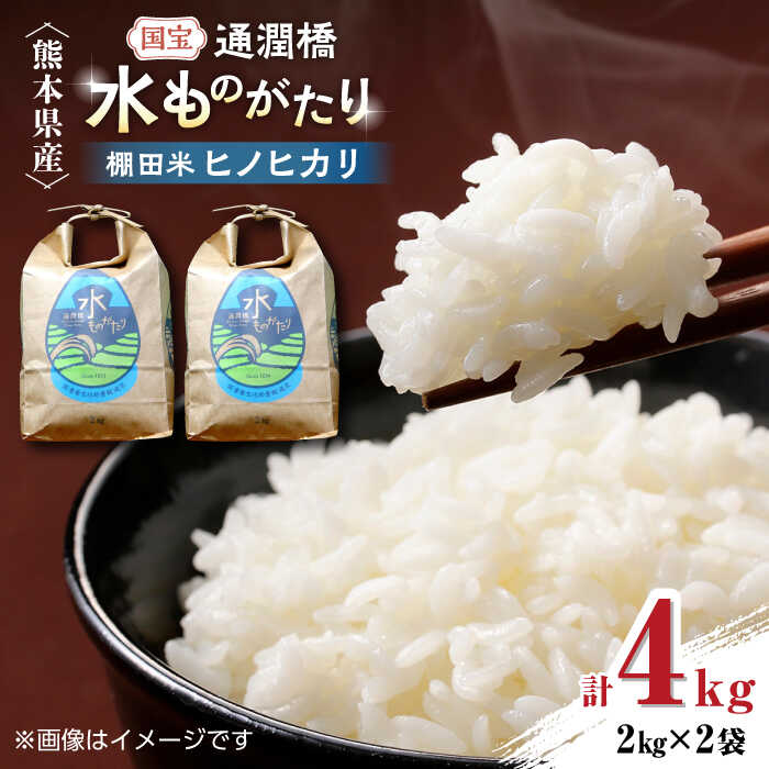 【ふるさと納税】令和5年産 通潤橋 水ものがたり 棚田米 4kg (2kg×2袋) お米 白糸台地 熊本産 特別栽培米【一般社団法人 山都町観光協会】[YAB023] 11000 11,000 11000円 11,000円