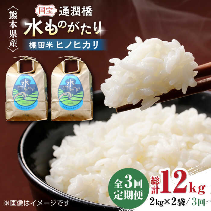 令和5年産 通潤橋 水ものがたり 棚田米 4kg (2kg×2袋) お米 白糸台地 熊本産 特別栽培米 定期便 32000 32,000 32000円 32,000円