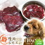 【ふるさと納税】【全3回定期便】犬用 鹿生肉 ジビエ 計1kg ( 100g × 10袋 ) / 鹿肉 ペット用品 ペットフード ドッグフード 小分け 熊本 山都町【Mother Earth】[YCB008] 30000 30,000 30000円 30,000円 3万円