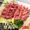 【ふるさと納税】くまもと黒毛和牛 焼肉用 500g やきにく 焼き肉 国産 冷凍 熊本産 贅沢 牛肉【やまのや】[YDF022] 11000 11 000 11000円 11 000円