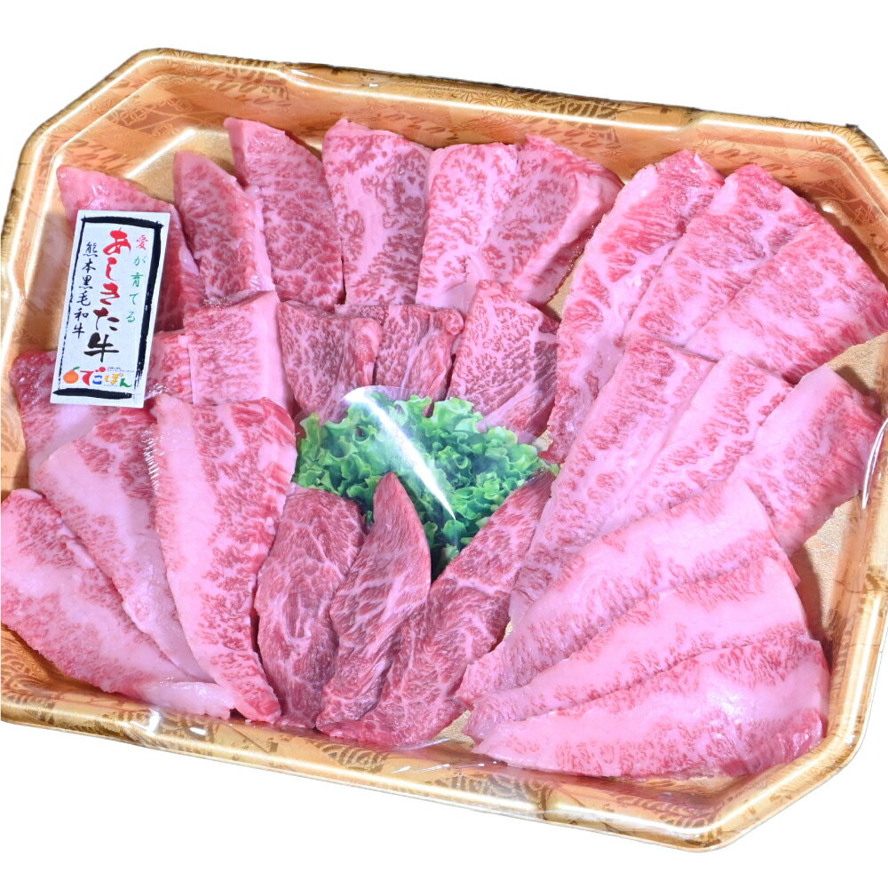 【ふるさと納税】黒毛和牛 国産 熊本県産 牛肉 肉　あしきた牛焼肉詰合せ　熊本県産