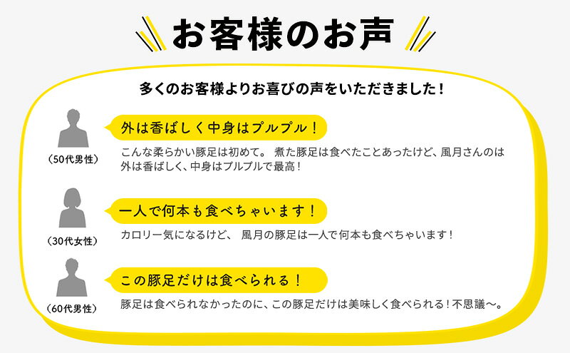 【ふるさと納税】豚足 焼き豚足 10本 豚 お食事処 風月の豚足 配送不可:離島 お肉 豚肉 f435015-nishiki-10000172 熊本県錦町 サンプル画像3
