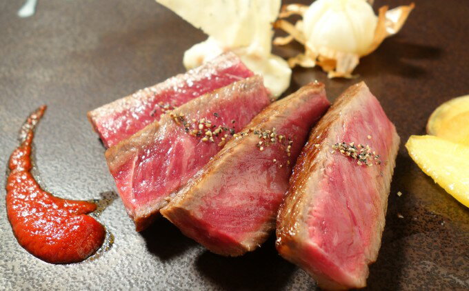 りステーキ あか牛 赤身＆霜降りステーキ 食べ比べ※配送不可：離島　：熊本県錦町 ください
