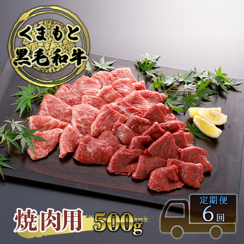 3位! 口コミ数「0件」評価「0」定期便 6ヶ月 焼肉 くまもと 黒毛和牛 500g 焼き肉 焼肉用 牛肉 肉 お肉 牛 ブランド牛 熊本 やきにく ヤキニク BBQ バーベ･･･ 