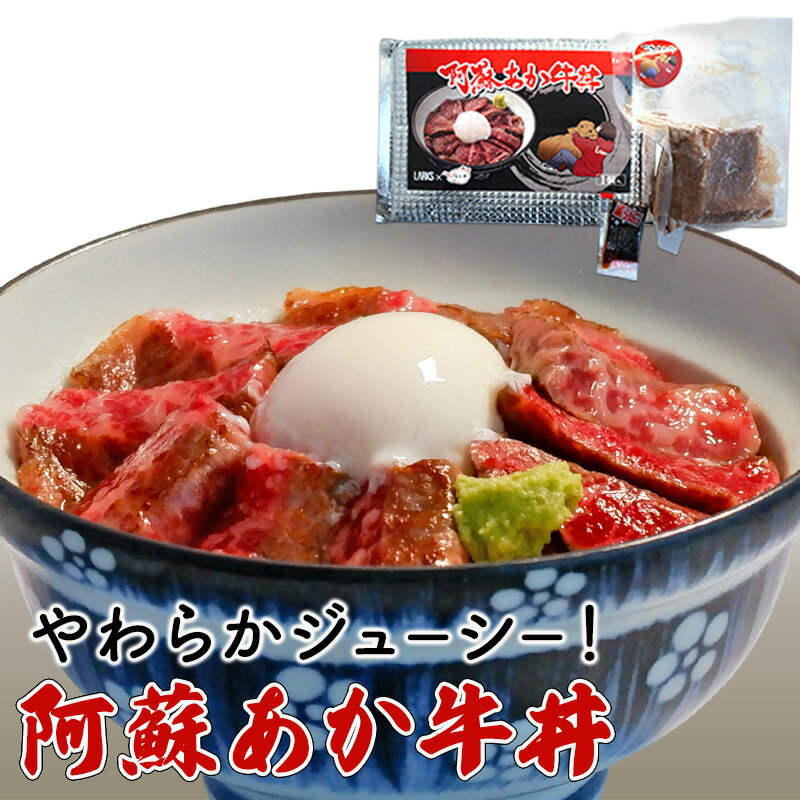 ローストビーフ 丼 セット 阿蘇 あか牛丼 どんぶり 牛丼 牛肉 肉 お肉 あか牛 赤牛 配送不可:離島 [錦町]