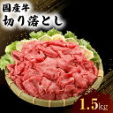 【ふるさと納税】国産 牛 切り落とし 300g×5P 肉 お肉 牛肉 ※配送不可:離島