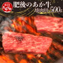 【ふるさと納税】＜定期便6回＞ 熊本県産 和牛 肥後のあか牛 焼肉用 合計3kg 500g×6回 牛肉 肉 お肉 赤身 あか牛 焼き肉 スライス バーベキュー アウトドア グルメ 肥後 国産 九州 熊本県産 冷凍配送 熊本県 多良木町 定期便 送料無料