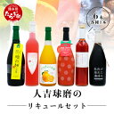 【ふるさと納税】人吉球磨の リキュール 6本セット ≪ デコポン 晩白柚 珈琲 ブルーベリー 紫蘇 トマト ≫ フルーツ リキュール コーヒー 女子会 パーティ...