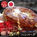 【ふるさと納税】GI認証 くまもと あか牛 ハンバーグ《贈答用》150g×10個 牛肉 100% 生 ハンバーグ 冷凍 贈答 贈り物 お中元 お歳暮 グルメ ギフト 熊本県産 あかうし はんばーぐ 和風 総菜 惣菜 和牛 牛肉 オオツカ 肉 国産 冷凍 九州産 熊本県 送料無料