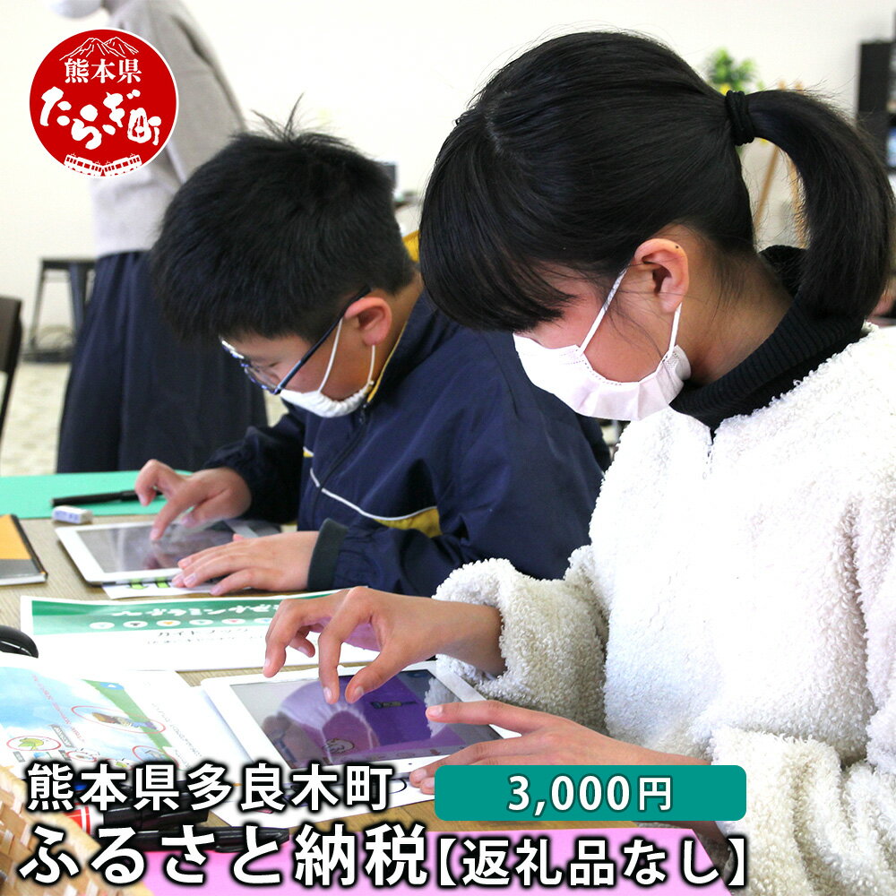 3位! 口コミ数「0件」評価「0」熊本県多良木町への寄附 1口3,000円 （返礼品はありません）九州 熊本県 多良木町