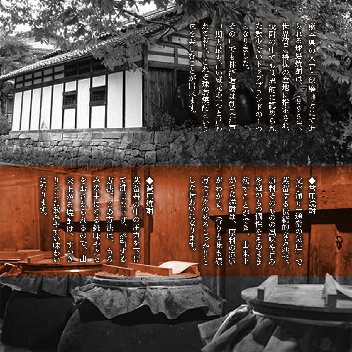 【ふるさと納税】球磨焼酎 送料無料 酒 焼酎 創業江戸中期 林酒造場 極楽 飲み比べ セット