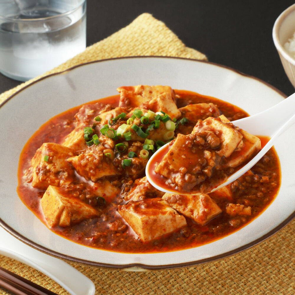 【ふるさと納税】＜選べる内容量＞フライパンDE麻婆豆腐 計1kg（250g×4パック）・計2kg（250g×8パック）・計3kg（250g×12パック） 豚肉 お肉 ピリ辛 中華 惣菜 おかず ご飯のお供 簡単調理 冷凍 国産 熊本県 水上村 送料無料