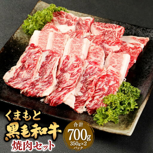 【ふるさと納税】くまもと黒毛和牛焼肉セット 計約700g カルビ・ロース:約350g×各1パック 九州産 熊本県産 黒毛和牛 カルビ ロース 牛肉 お肉 焼肉 BBQ お取り寄せ 国産 国産牛 冷凍 送料無料 【ふるさと納税】くまもと黒毛和牛焼肉セット 計約700g カルビ・ロース:約350g×各1パック 九州産 熊本県産 黒毛和牛 カルビ ロース 牛肉 お肉 焼肉 BBQ お取り寄せ 国産 国産牛 冷凍 送料無料